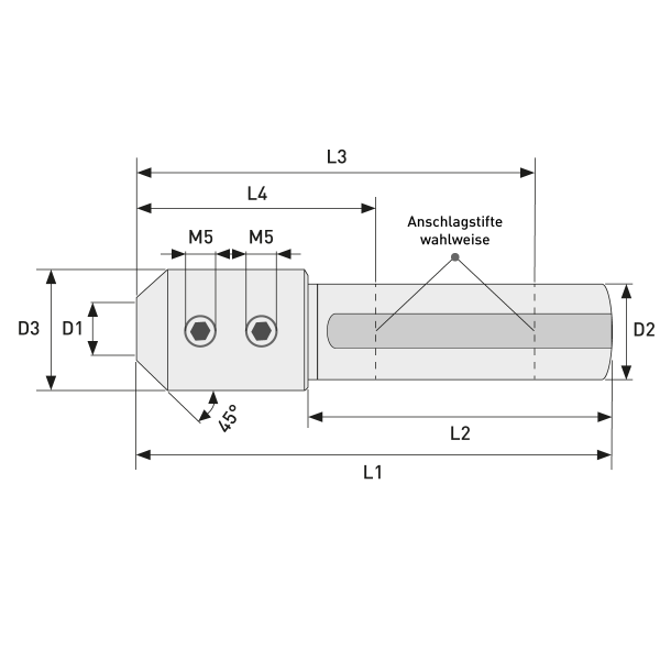 Spannadapter Rundschaft