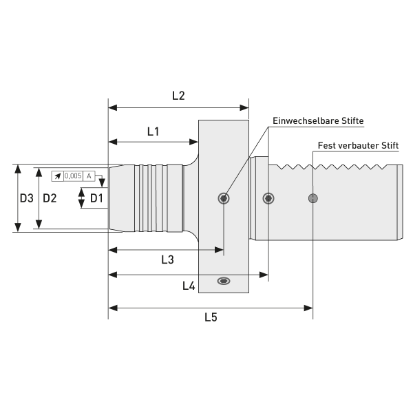 Hydraulic Expansion Chuck VDI-20