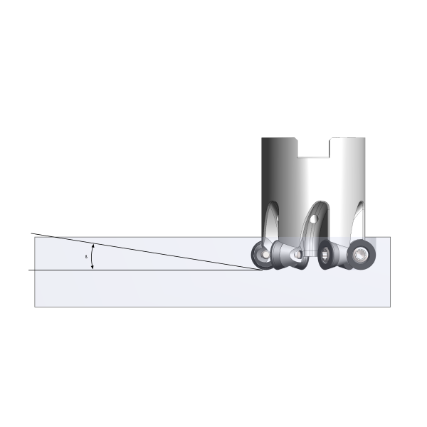 Kopierfräskopf Ø80,0 Z7