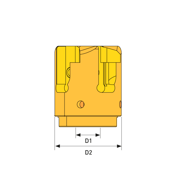 Kassettenfräser Ø50 einstellbar