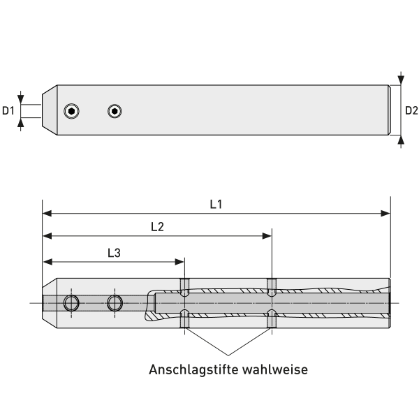 Clamping adapter, 4-sided